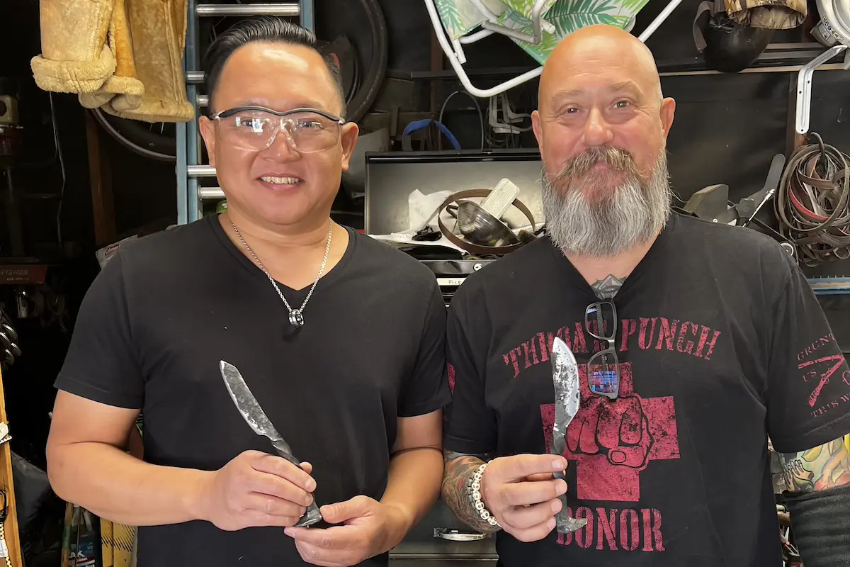 Knife-Smithing Class Sets New Speed Record